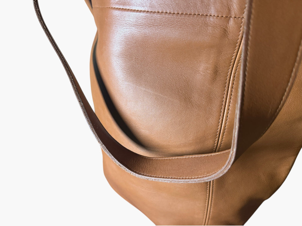 Vintage Coach Duffle Soho XL British Tan Tote - Made in the USA