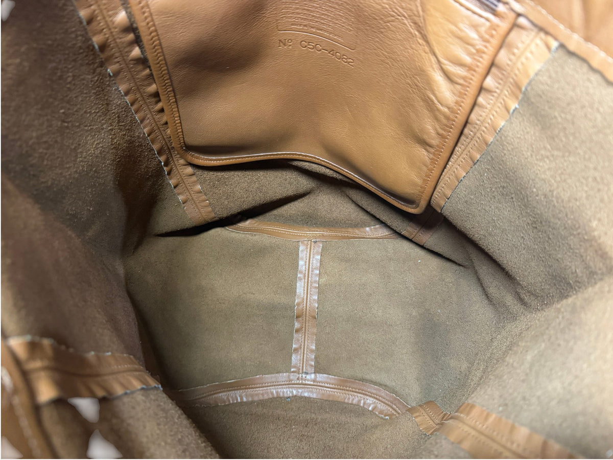 Vintage Coach Duffle Soho XL British Tan Tote - Made in the USA