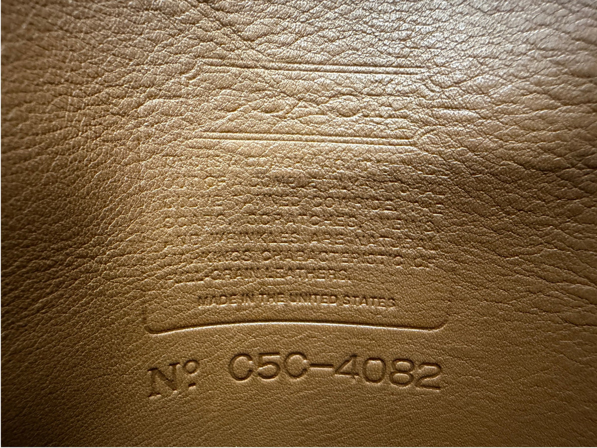 Vintage Coach Duffle Soho XL British Tan Tote - Made in the USA