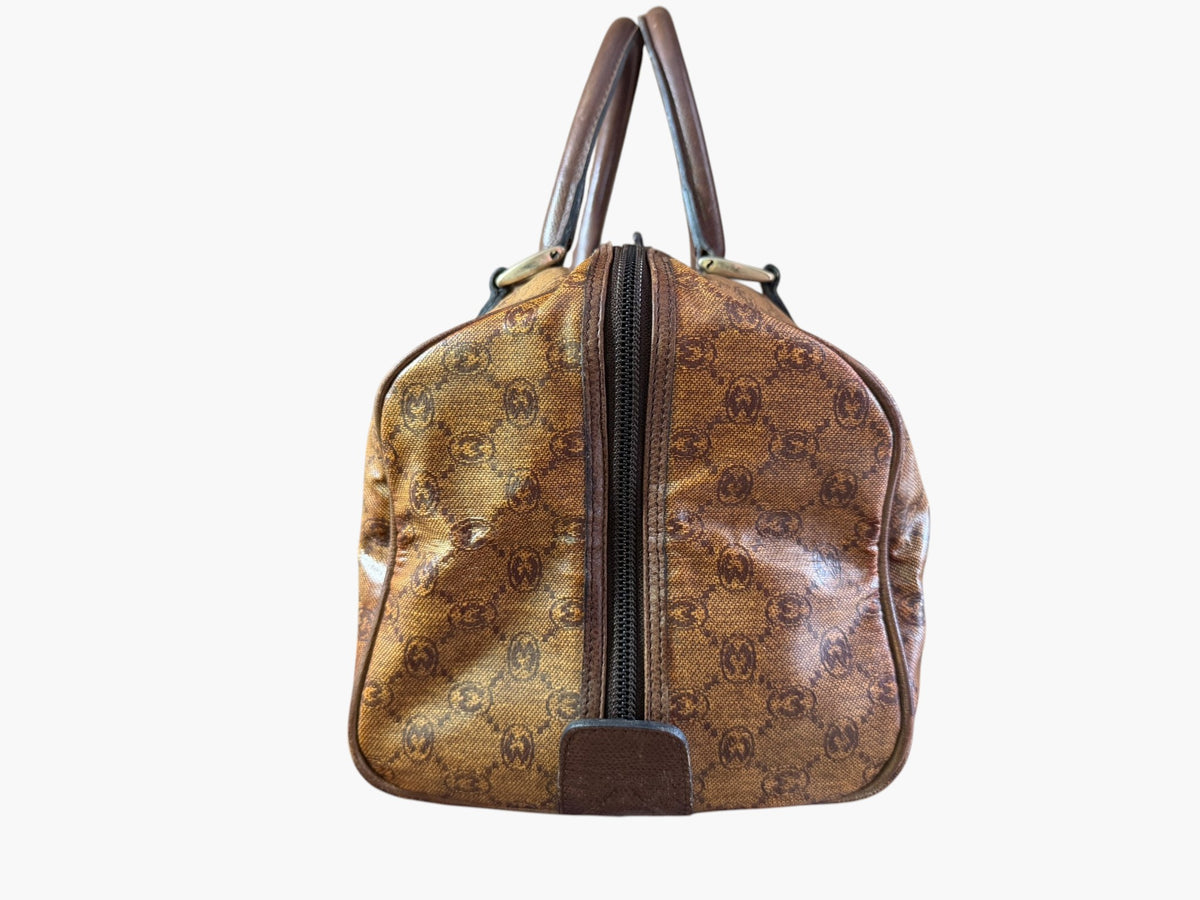 Morabito monogram duffle bag, opposite side view