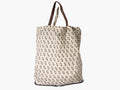 Vintage Gucci Horsebit Print Foldable Tote in Brown Leather Pouch, image 1 of 10