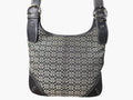 Coach Soho Signature Mini C Jacquard Hobo Shoulder Bag in Black and Grey, image 1 of 18