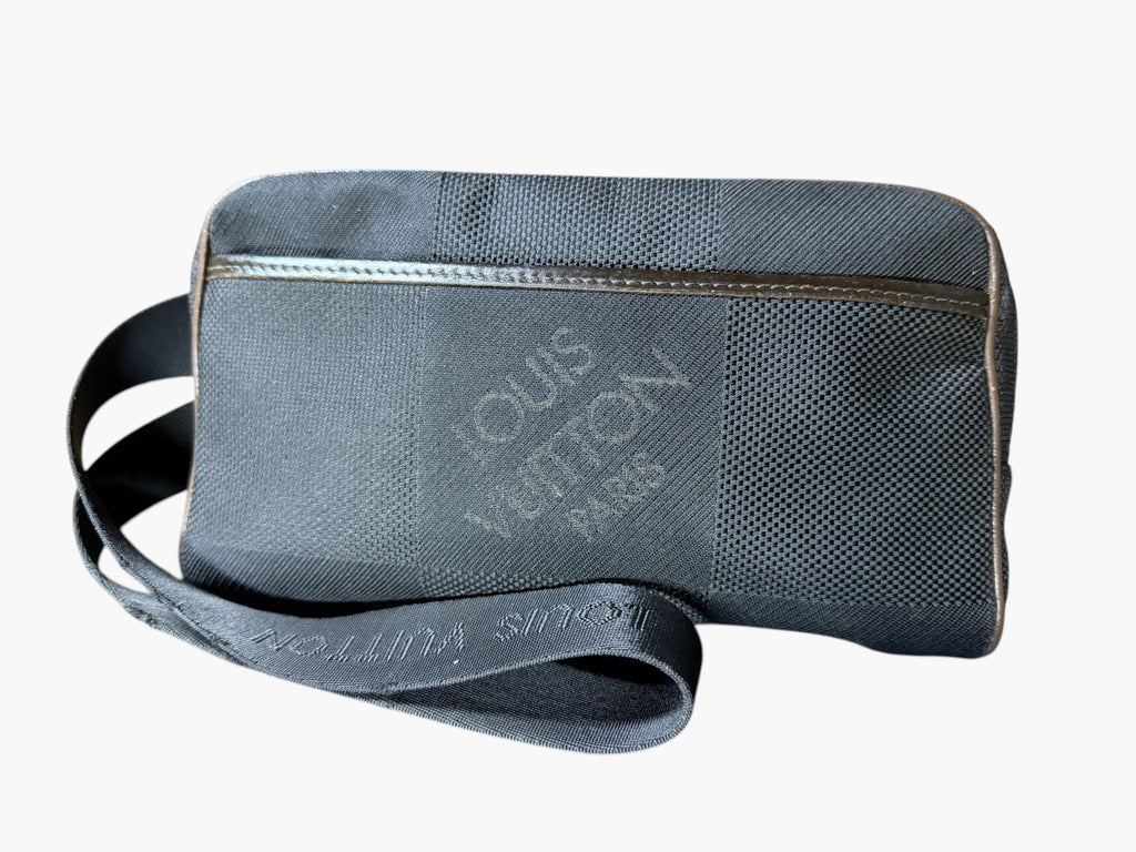 Louis Vuitton Damier Géant Acrobat Body Bag in Noir, image 1 of 23