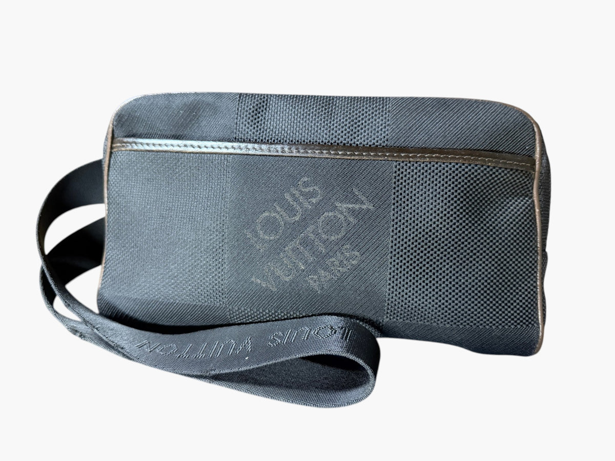 Louis Vuitton Damier Géant Acrobat Body Bag in Noir, image 1 of 23