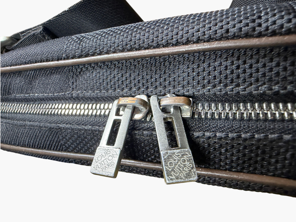 Louis Vuitton Damier Géant Acrobat Body Bag in Noir, image 13 of 23