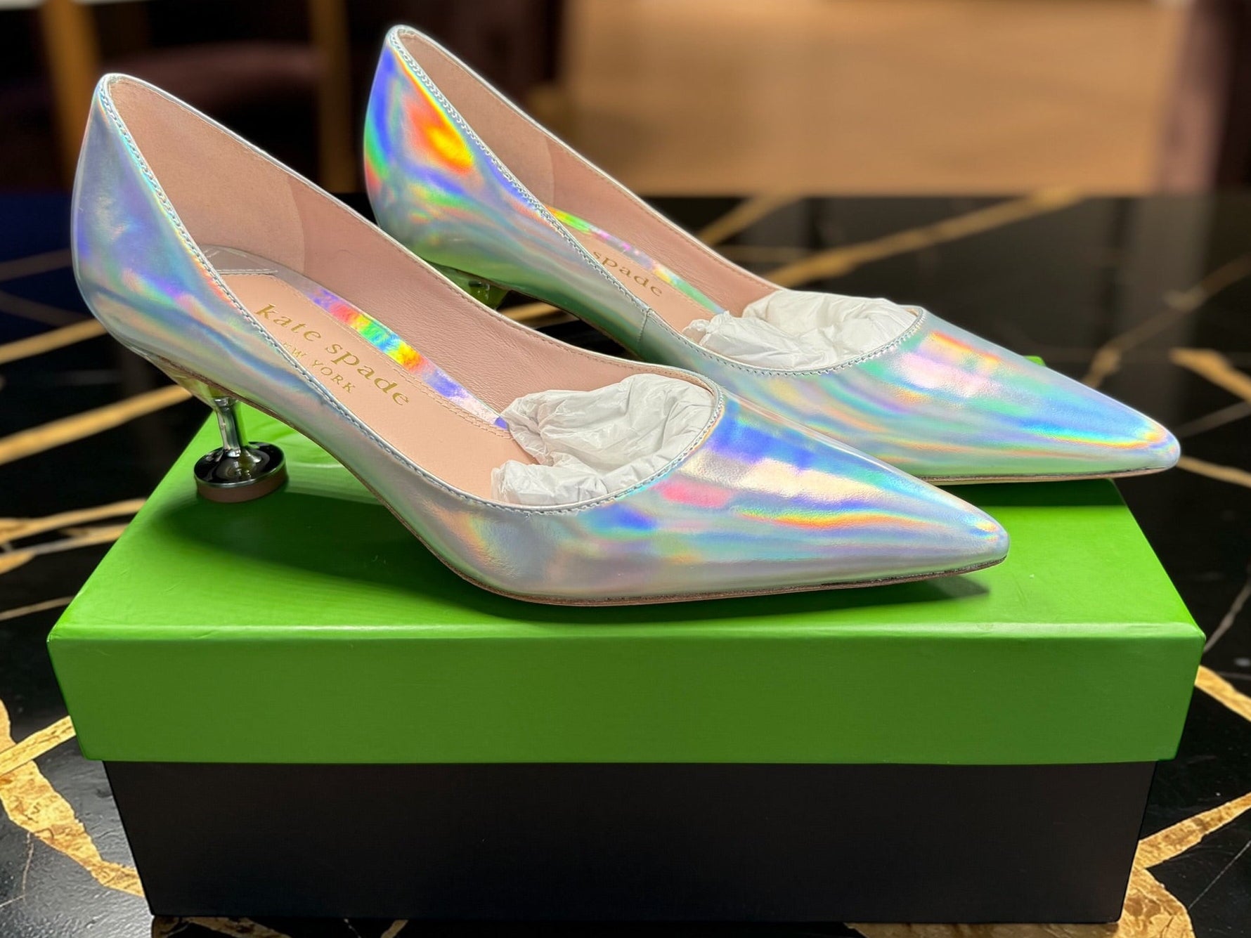 Kate Spade New York Garnish Olive Pumps