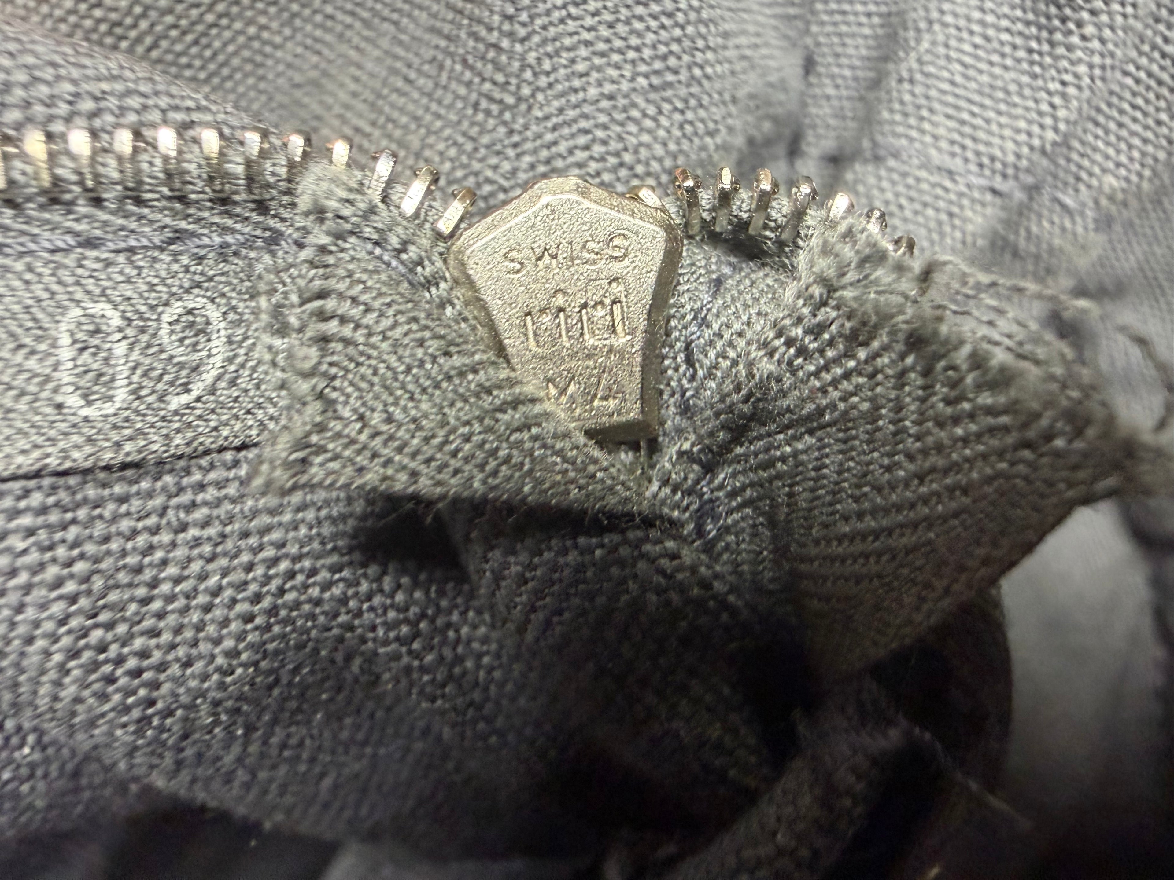 Hermès Fourre-Tout MM Canvas Tote in Grey