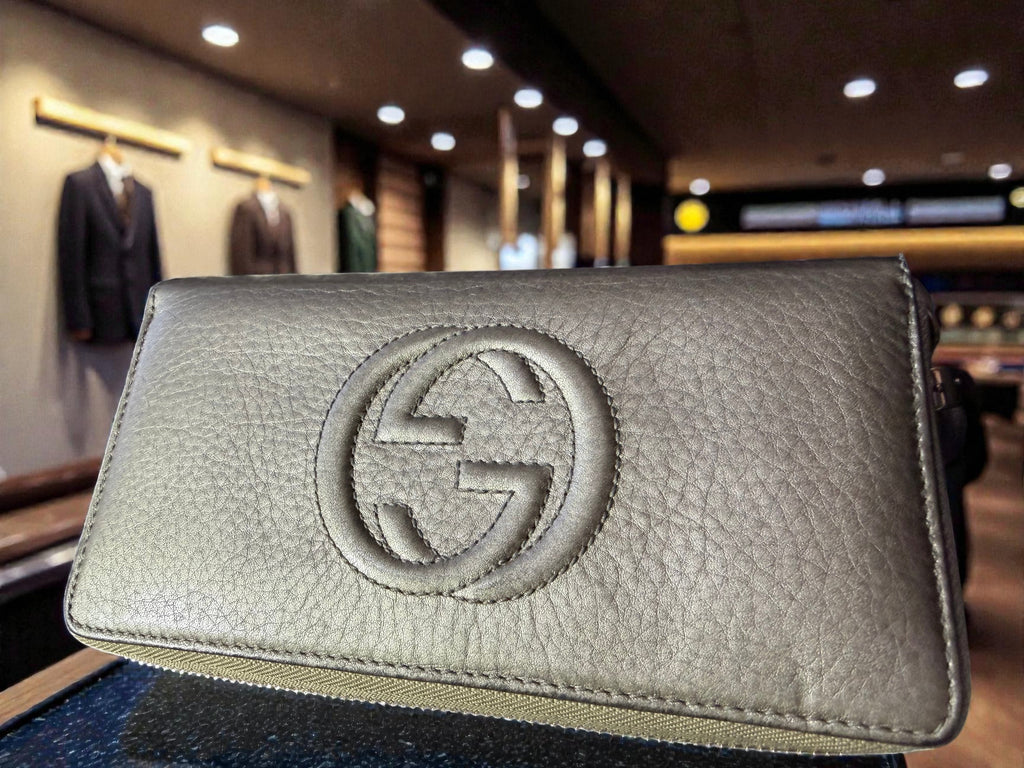 Gucci Soho Champagne Gold Long Wallet