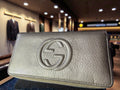 Gucci Soho Champagne Gold Long Wallet