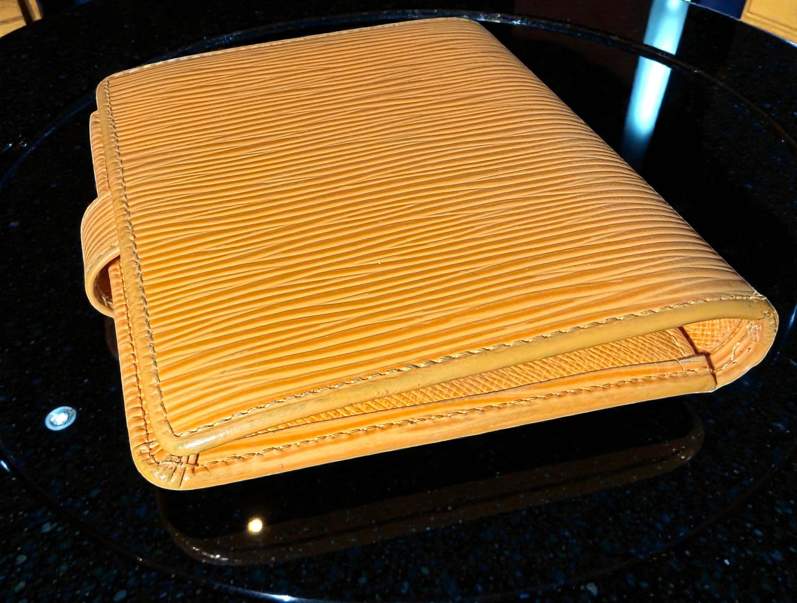 Louis Vuitton Compact Epi Leather Wallet