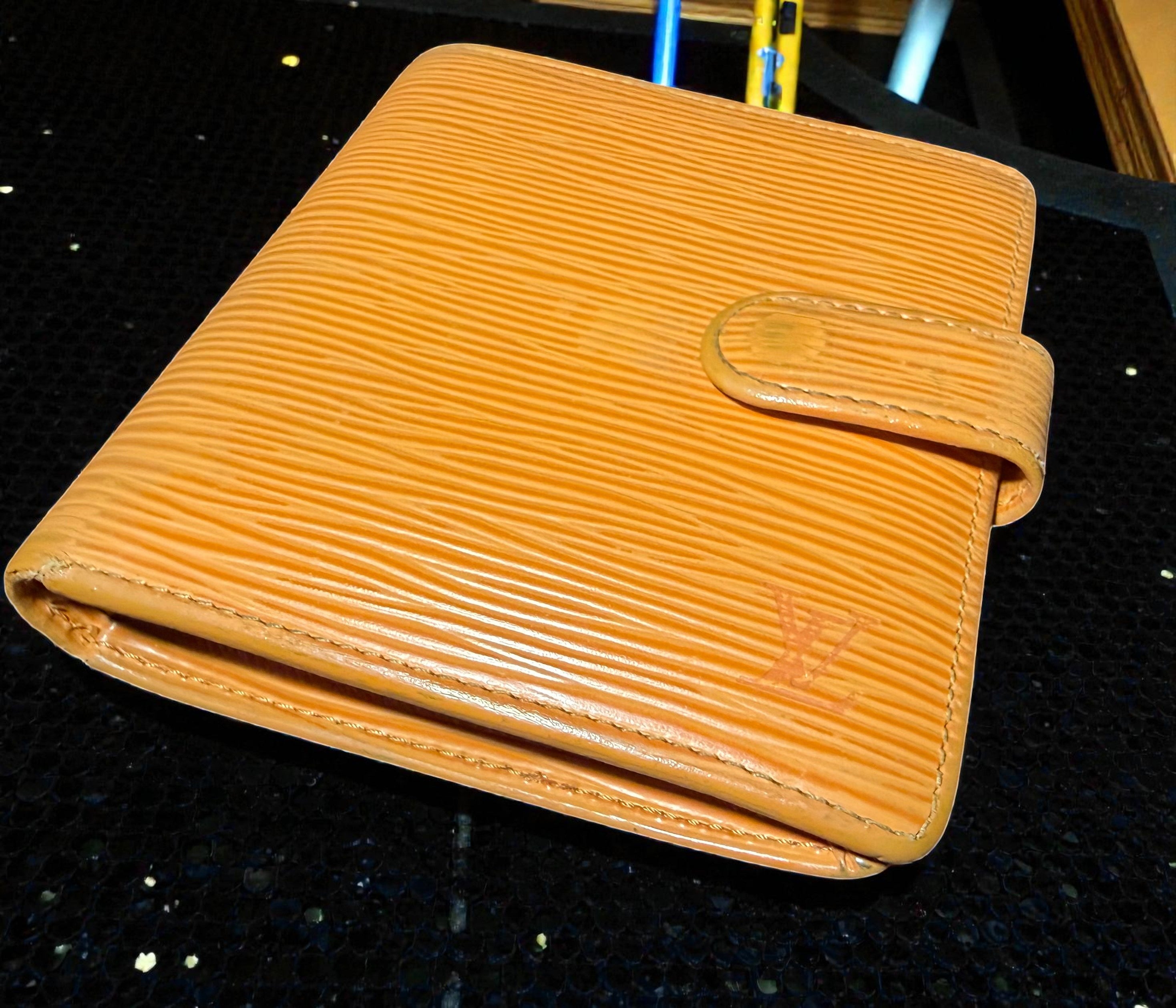 Louis Vuitton Compact Epi Leather Wallet