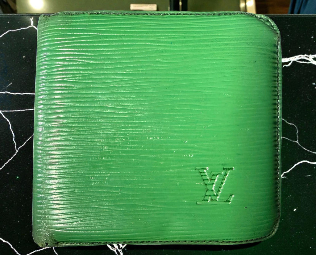 Louis Vuitton „Malletier“ Geldbörse aus Epi Leder
