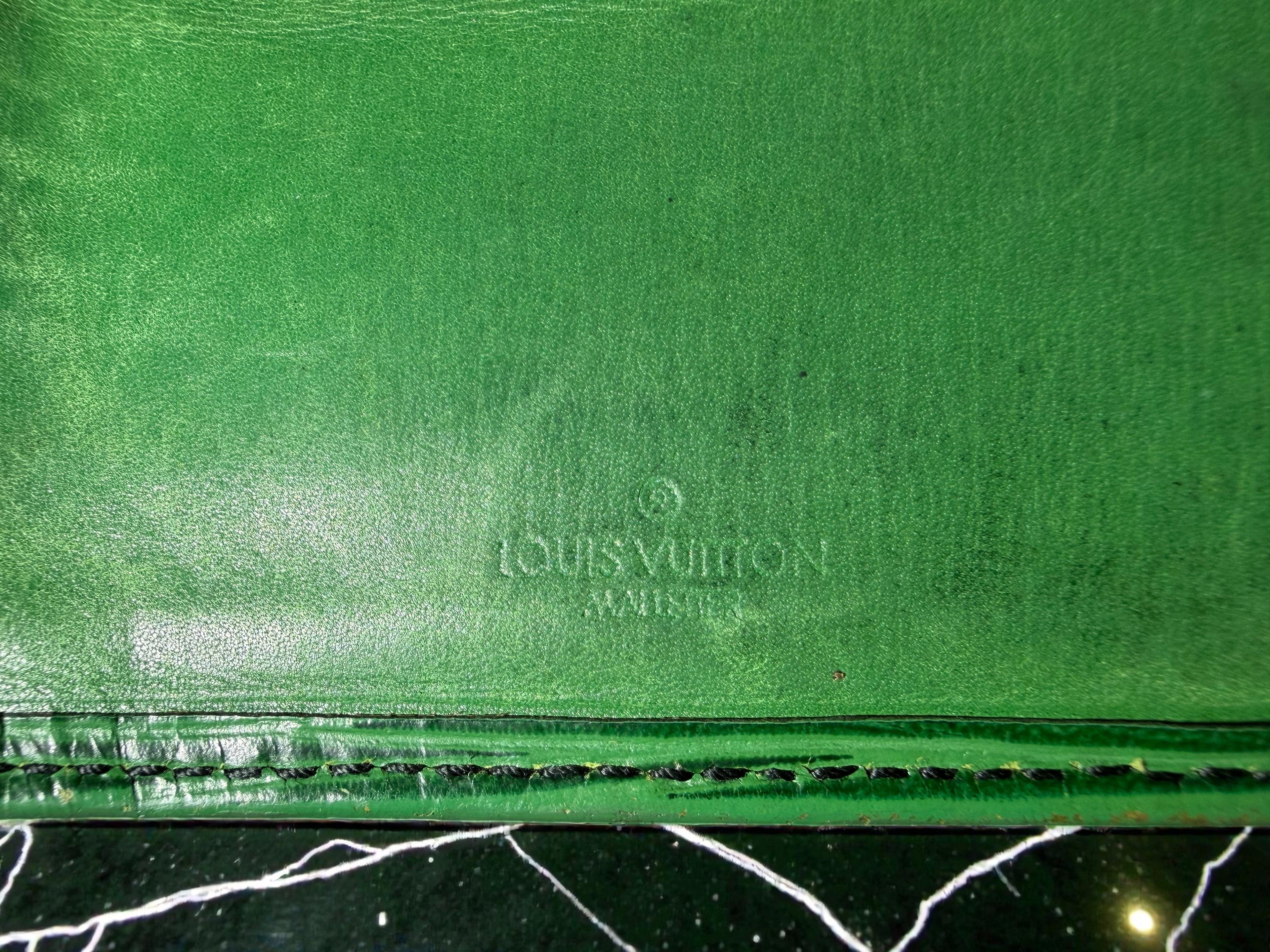 Louis Vuitton 'Malletier' Compact Epi Leather Wallet