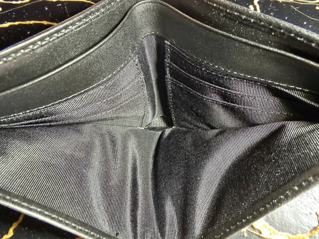 Lanvin Geldbörse aus schwarzem Kalbsleder