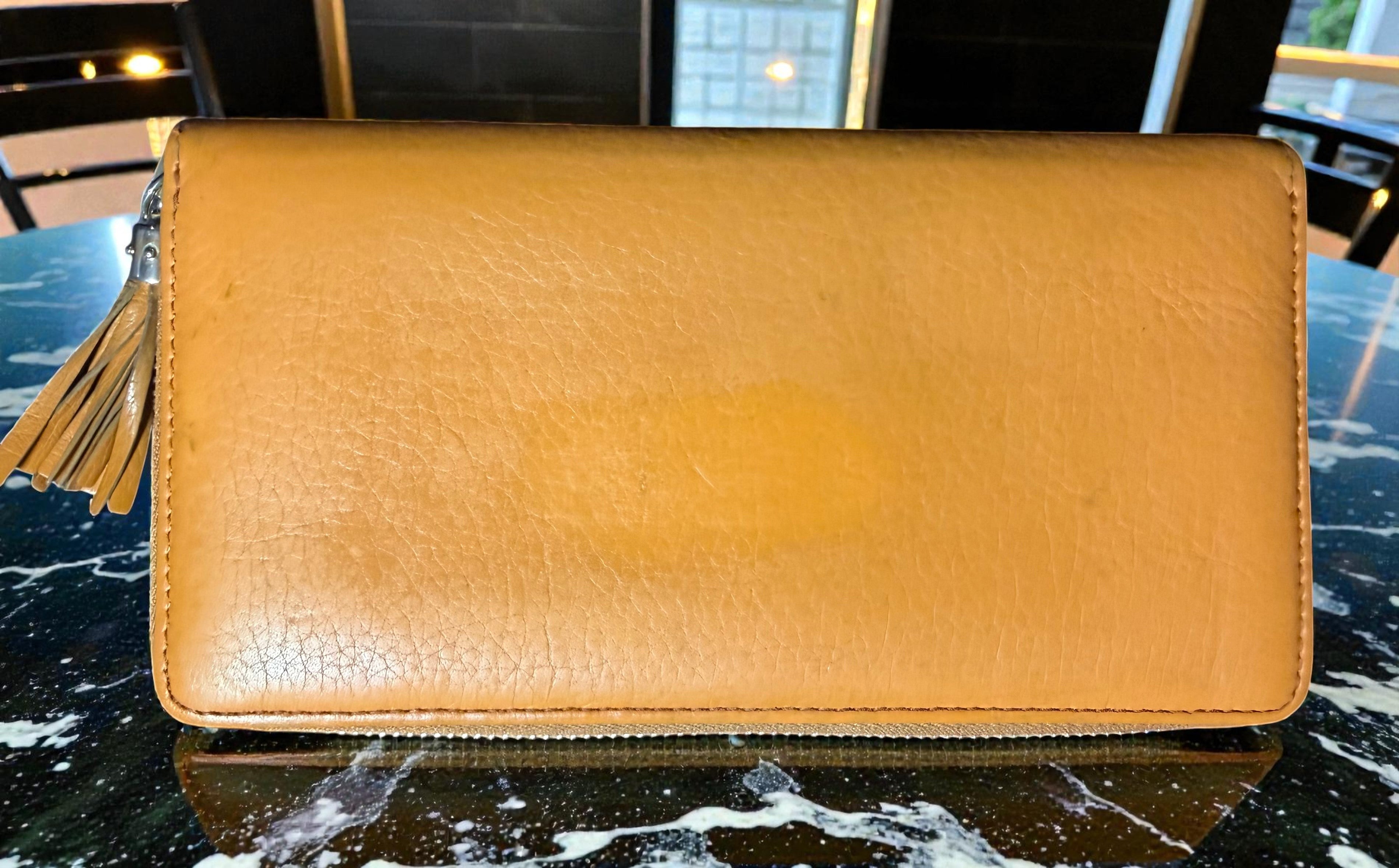 Gucci Soho Orange Leather Wallet