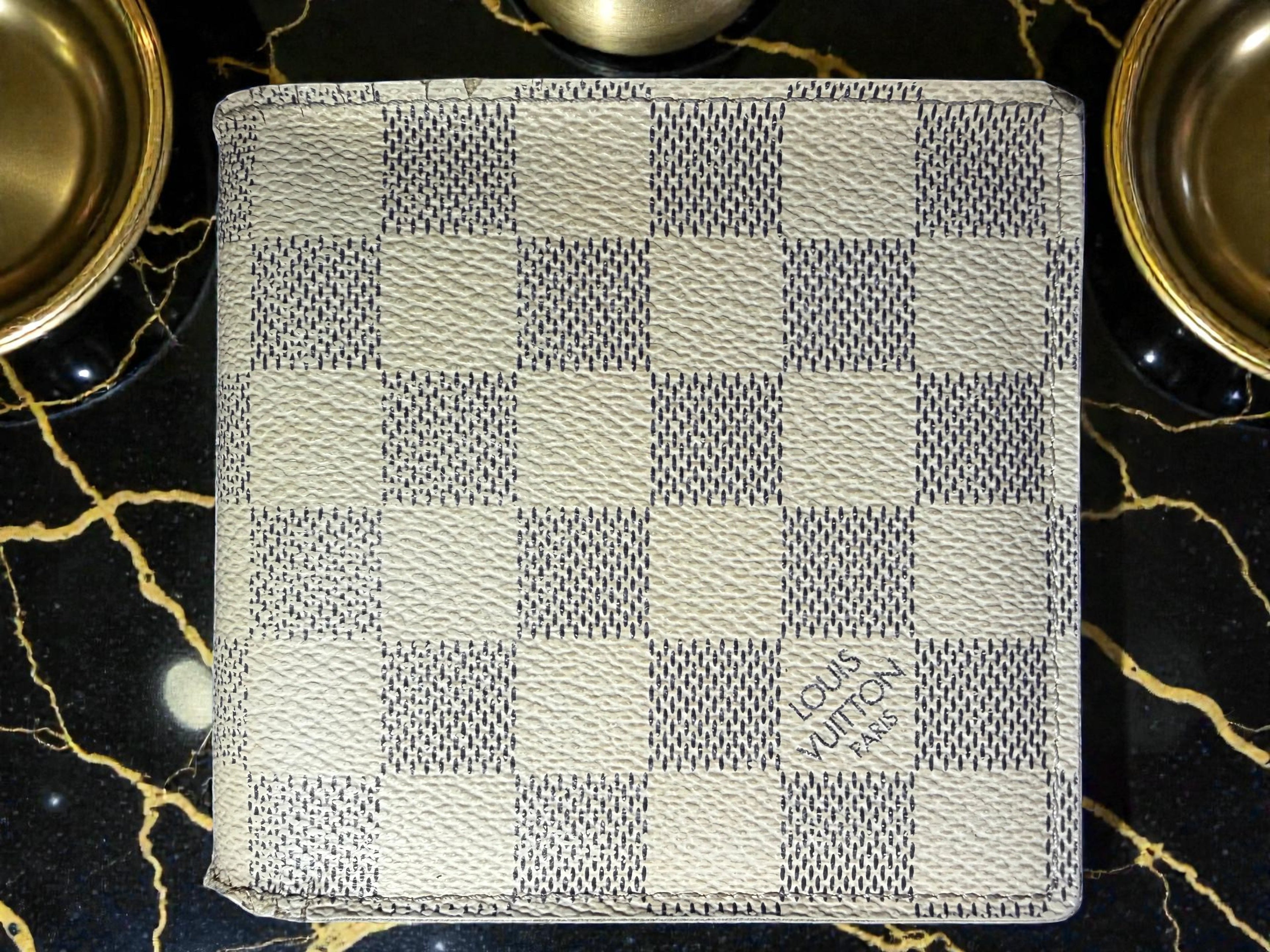 Louis Vuitton Portefeuille Damier Azur Marco Wallet