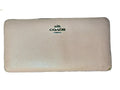 Coach Long Zip-Around Wallet in Pale Pink Pebbled Leather