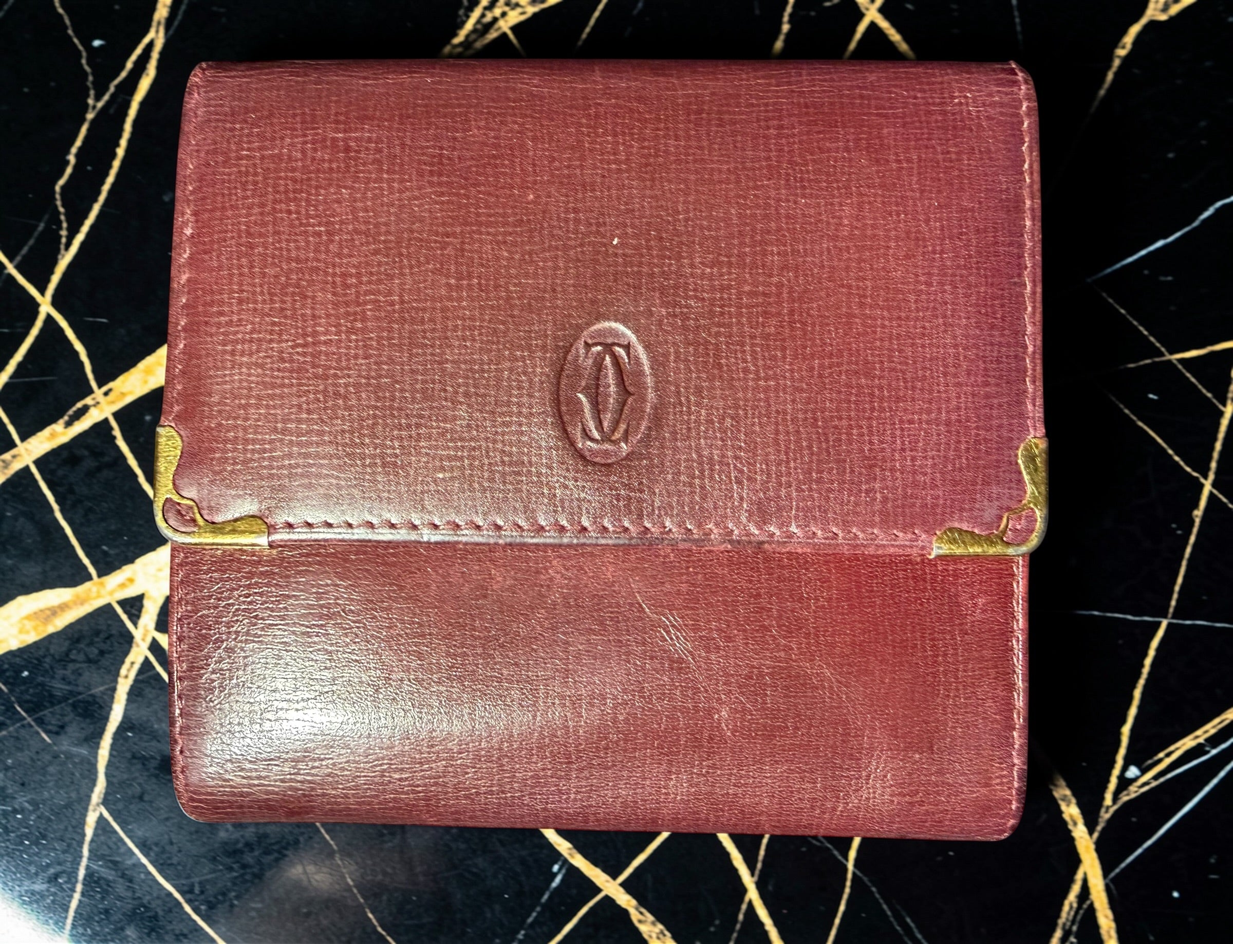 Cartier Must de Cartier compact trifold wallet
