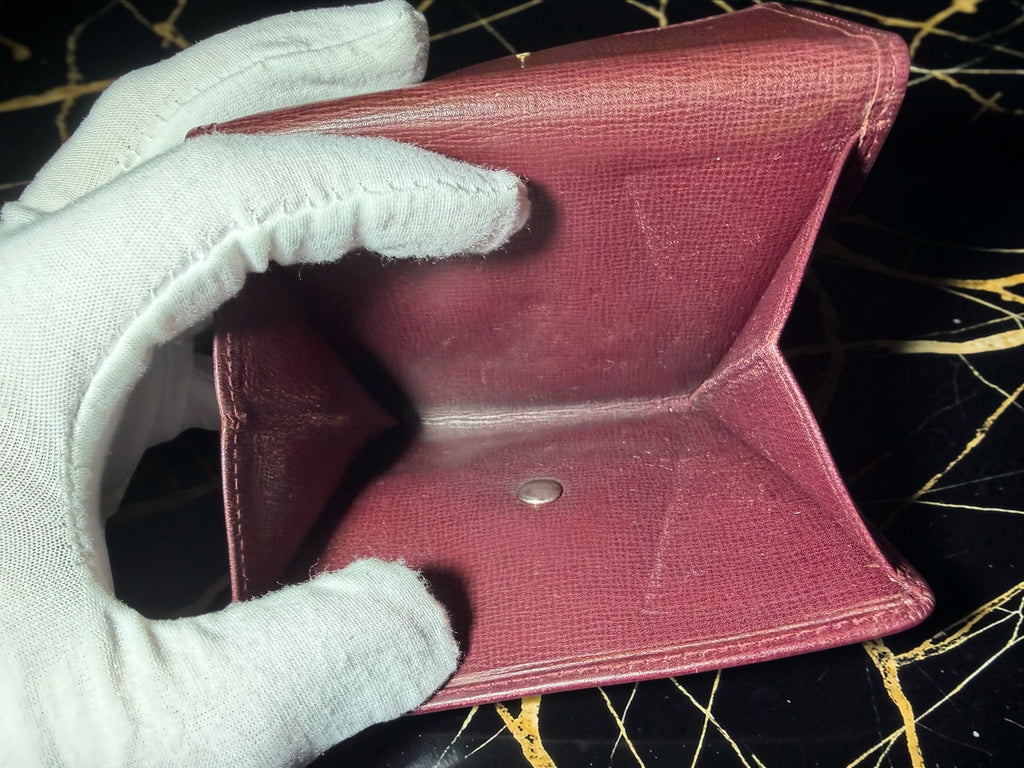 Portefeuille compact à trois volets Cartier Must de Cartier
