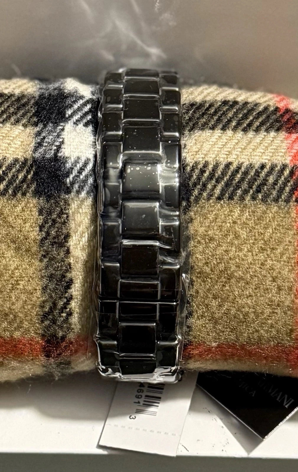 Emporio Armani Ceramica Men's Chronograph Quartz Watch with Date AR-1400