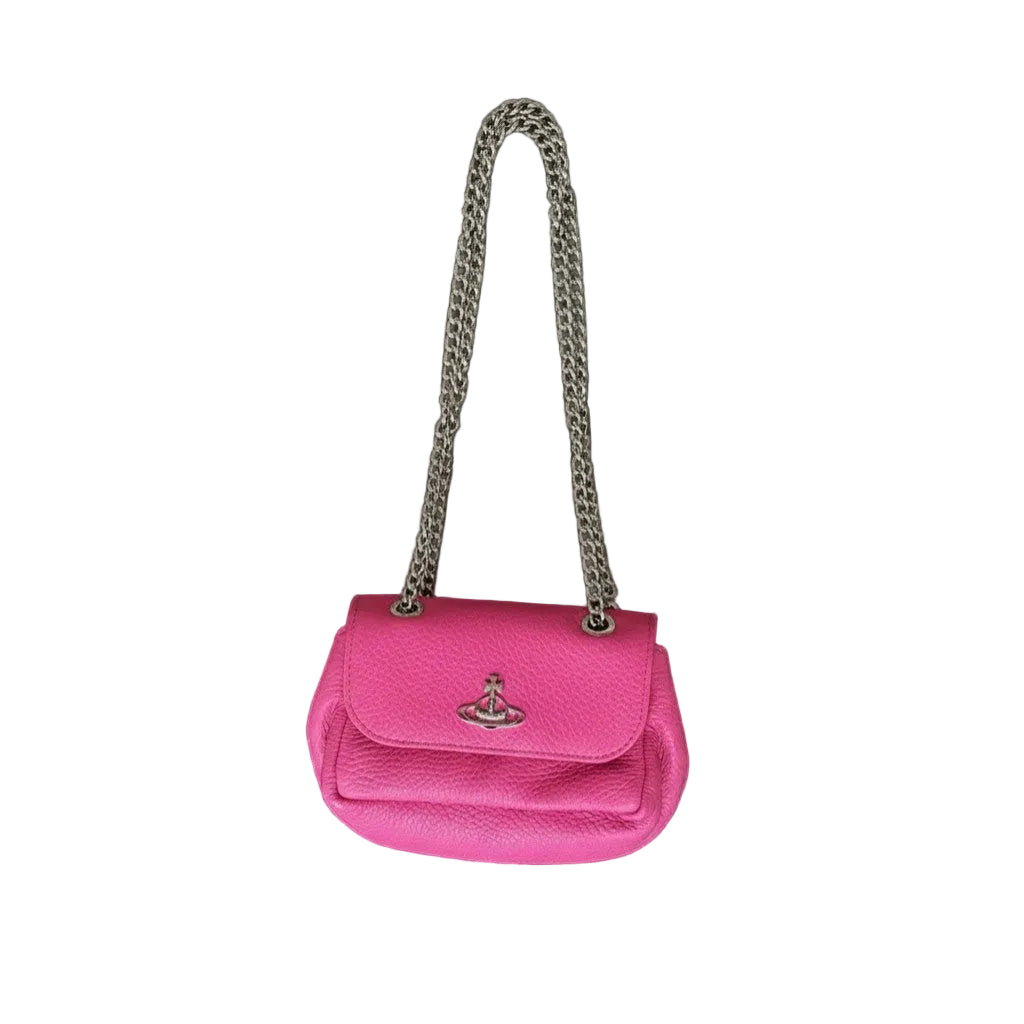 Vivienne Westwood Mini Orb Bag Hot Pink